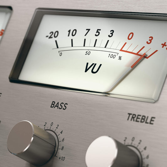 vu meter in mic-pre-amp