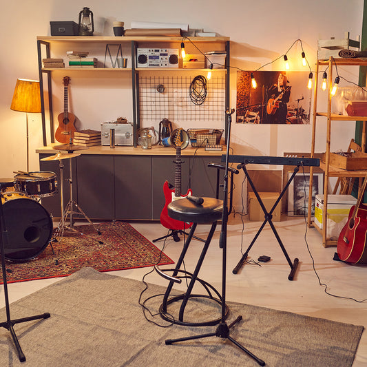 interior of large studio of music recording blog feature