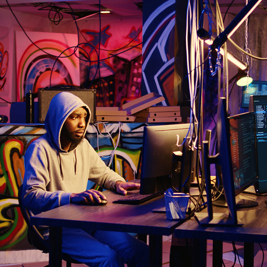 script kiddie learns how to code malware