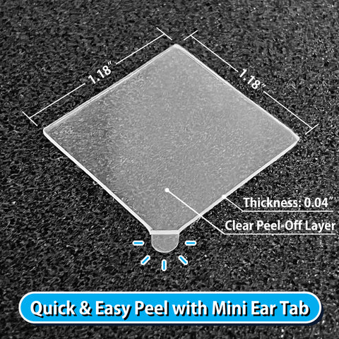 Mini Ear Double-Sided Mounting Tape dimensions Mini Ear Double-Sided Mounting Tape dimensions