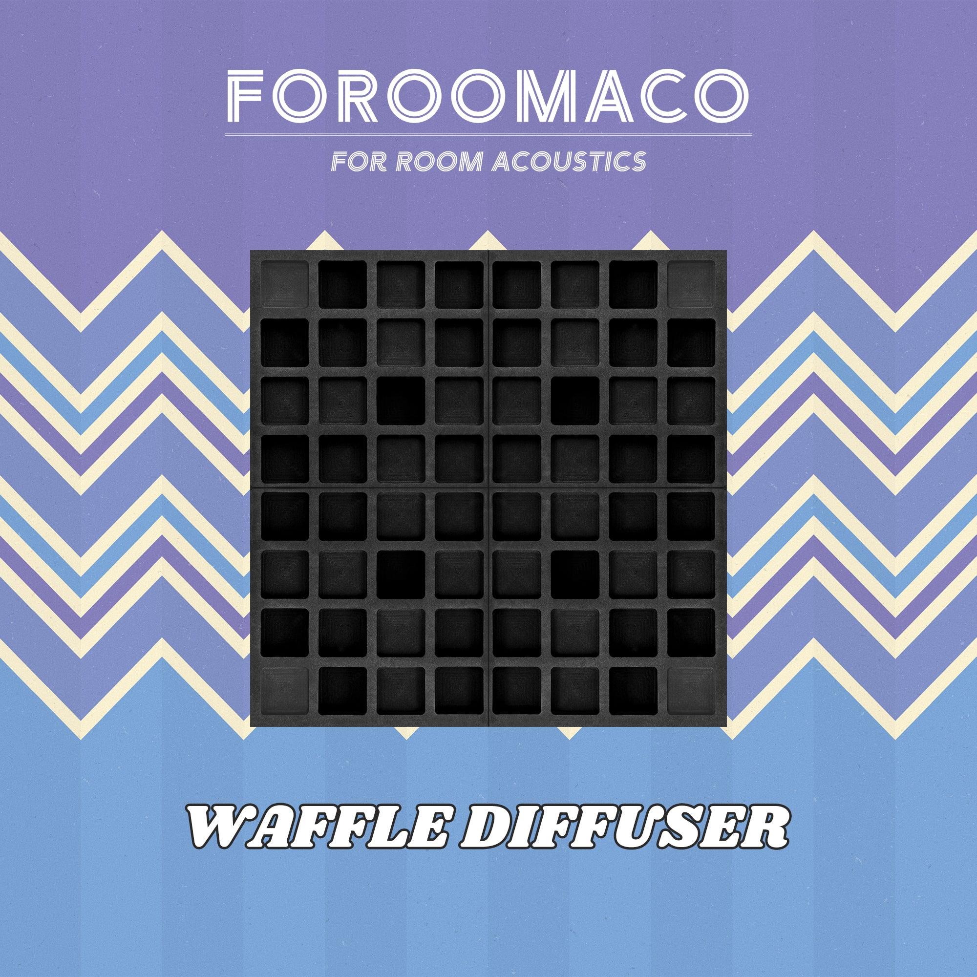Foroomaco Waffle Diffuser Black Banner Image Foroomaco Waffle Diffuser Black Banner Image