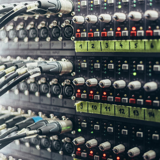 recording studio gears in rack blog feature