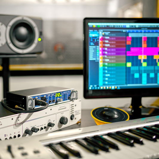 synthesizer closeup recording studio equipment blog feature