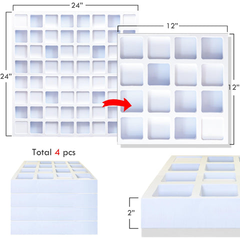 Waffle Diffuser White EVA Foam Board