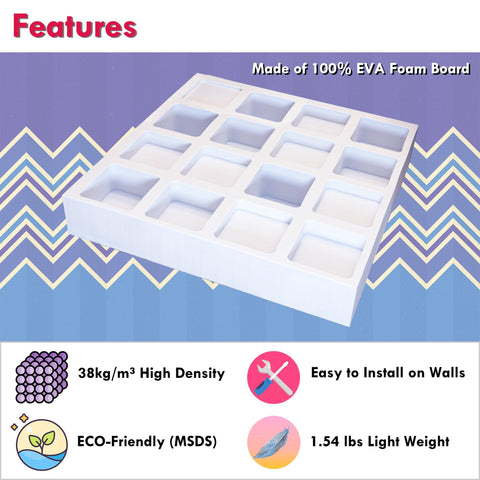 Waffle Diffuser White EVA Foam Board