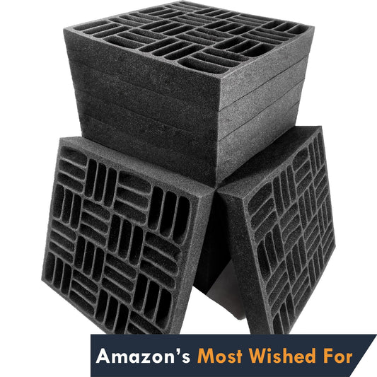 Foroomaco Acoustic foam panels black main image